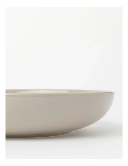 Heritage Avenue Shallow Serving Bowl Taupe -Homeware Haven Shop