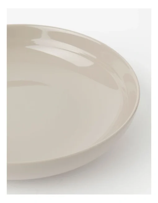 Heritage Avenue Shallow Serving Bowl Taupe -Homeware Haven Shop