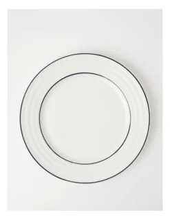Heritage Ribbed 12pc Dinner Set With Blue Rim -Homeware Haven Shop 826734250 4 720x928