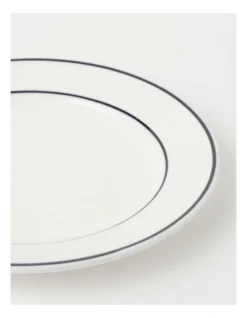 Heritage Ribbed 12pc Dinner Set With Blue Rim -Homeware Haven Shop 826734250 6 720x928