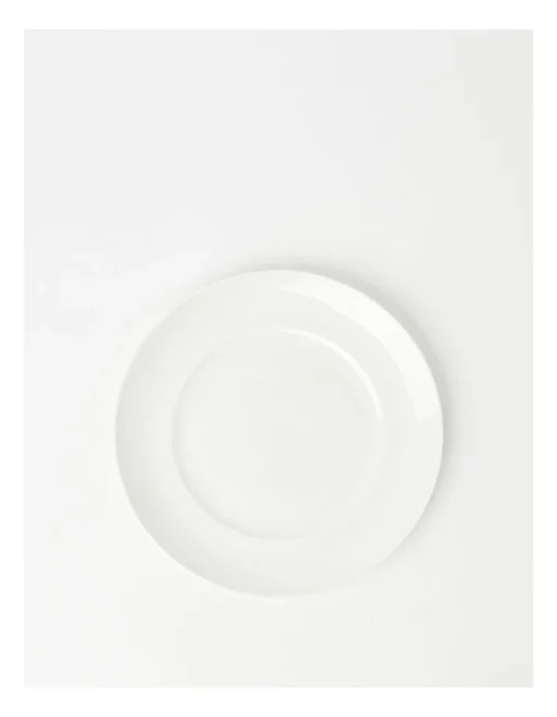 Studio Side Plate Plain White -Homeware Haven Shop