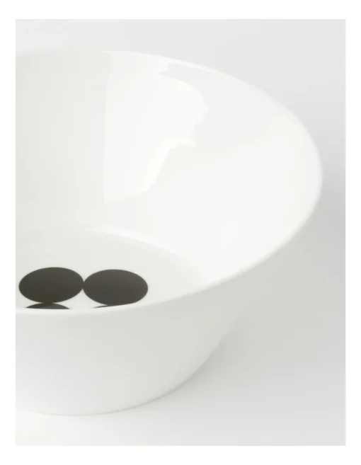 Studio Salad Bowl Black/White -Homeware Haven Shop