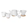 Robert Gordon Ritual Collection Coffee Set Speckled White With Raw Speckled Clay -Homeware Haven Shop 829392940 1 720x928