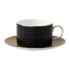 Wedgwood Gio Gold Teacup & Saucer Honeycomb -Homeware Haven Shop 838419220 1 720x928