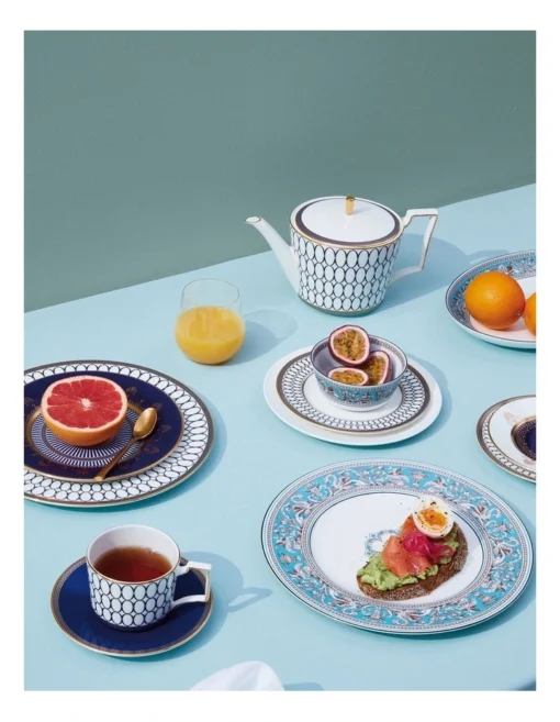 Wedgwood Renaissance Gold Teacup & Saucer Boxed -Homeware Haven Shop