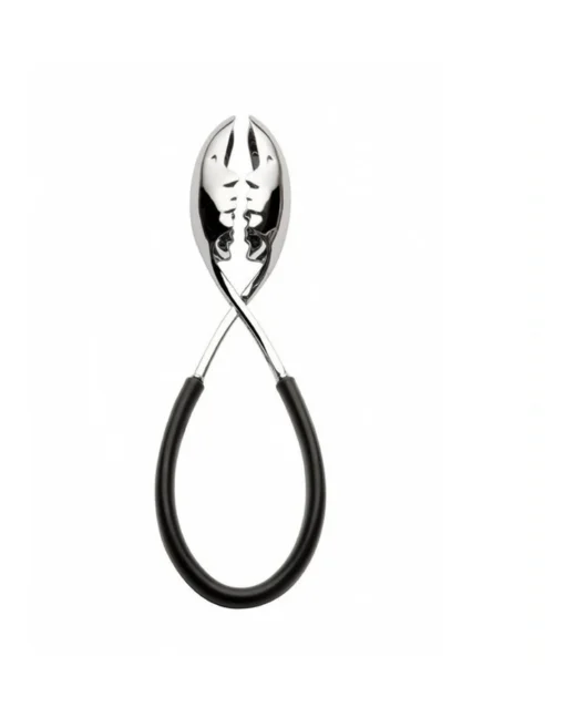 Kiss Salad Tongs Black -Homeware Haven Shop