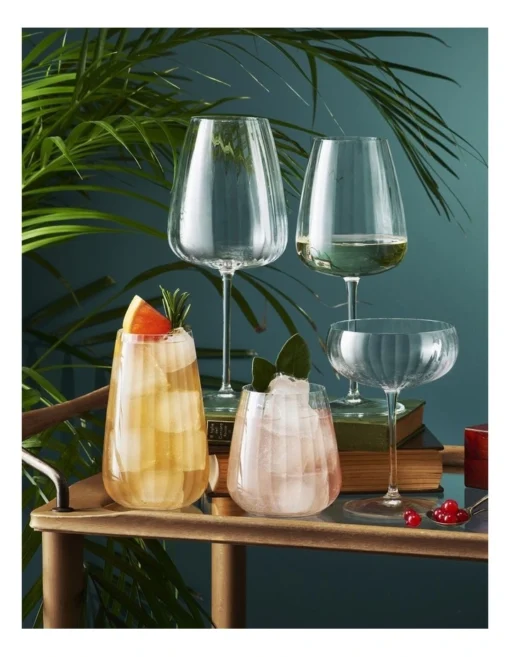 Luigi Bormioli Optica Chardonnay 550ml 4 Pack -Homeware Haven Shop