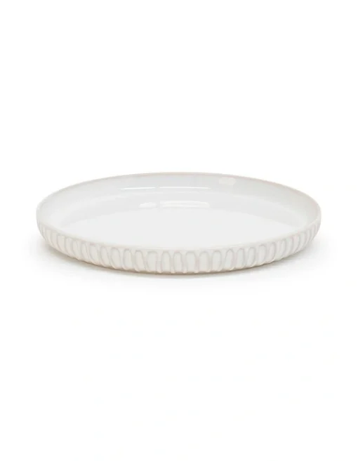 Amana Side Plate 20cm White -Homeware Haven Shop