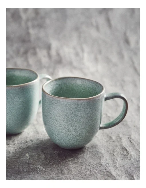 Series Mug 380Ml Set Of 4 Mint -Homeware Haven Shop