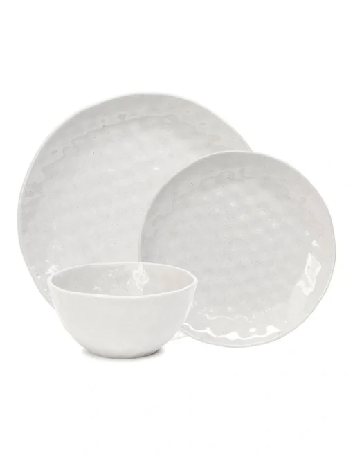 Napier Dinner Set 12 Piece New White -Homeware Haven Shop