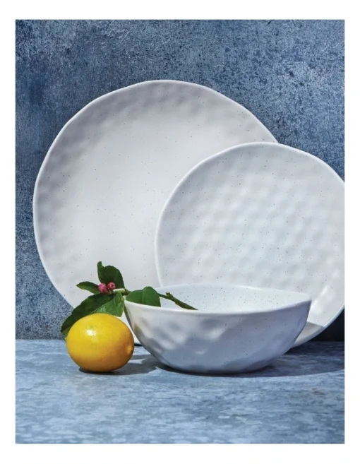Napier Dinner Set 12 Piece New White -Homeware Haven Shop