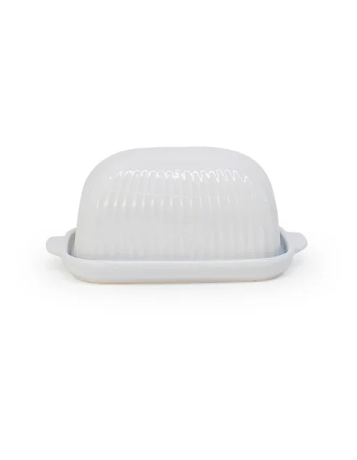 Amana Butter Dish 19cm White -Homeware Haven Shop