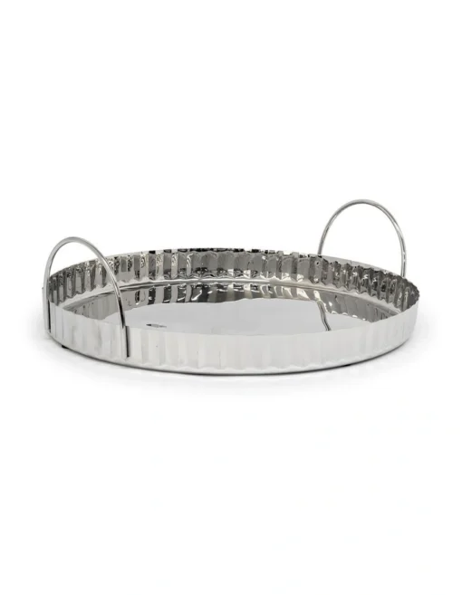 Parker Round Bar Tray With Handles 33cm -Homeware Haven Shop