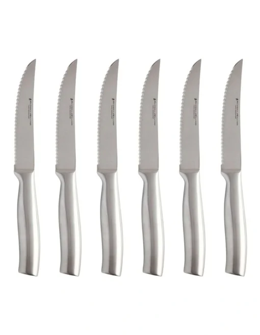 Maxwell & Williams Stanton Steak Knife Set 6pc Stainless Steel Boxed -Homeware Haven Shop