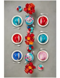 Maxwell & Williams Teas & C's Classic Footed Cup & Saucer 200ML Blue Gift Boxed -Homeware Haven Shop 850095640 2 720x928