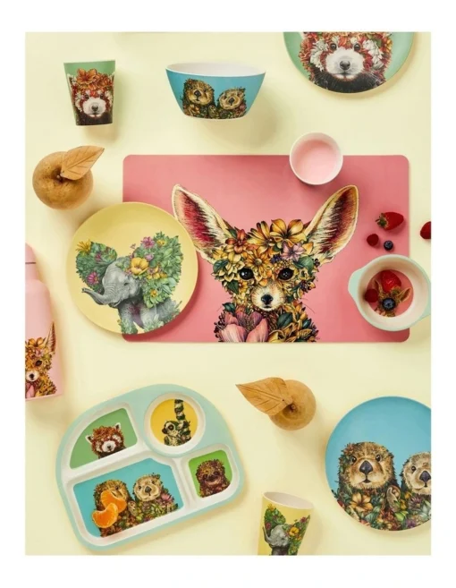 Maxwell & Williams Marini Ferlazzo Wild Planet Placemat Red Panda -Homeware Haven Shop