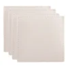 Maxwell & Williams Table Accents Leather Look Cowhide Coaster Set Of 4 In Ivory -Homeware Haven Shop 859790080 1 720x928