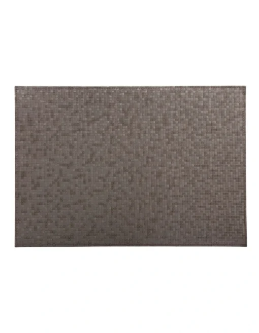 Maxwell & Williams Table Accents Leather Look Mosaic Placemat 43x30cm In Taupe -Homeware Haven Shop