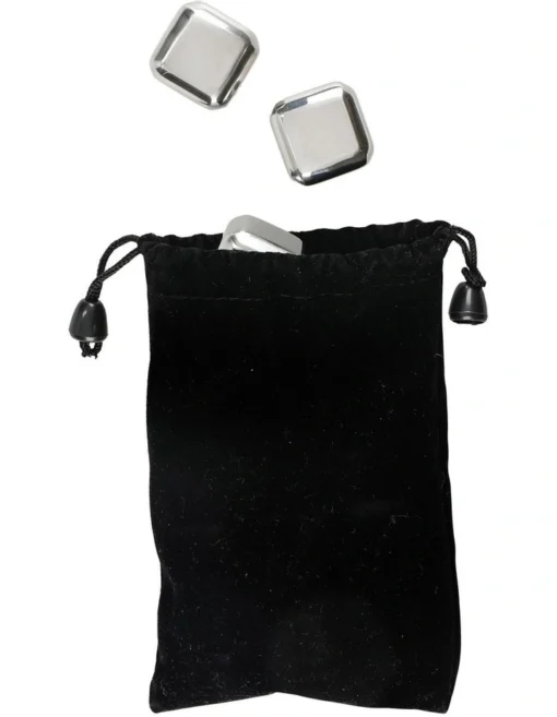 Wine Cube Set Of 6 Stainless Steel Gift Boxed -Homeware Haven Shop
