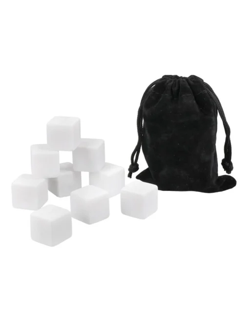 Gin Stone Set Of 9 White Marble Gift Boxed -Homeware Haven Shop