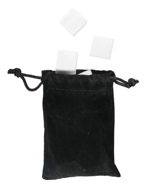 Gin Stone Set Of 9 White Marble Gift Boxed -Homeware Haven Shop
