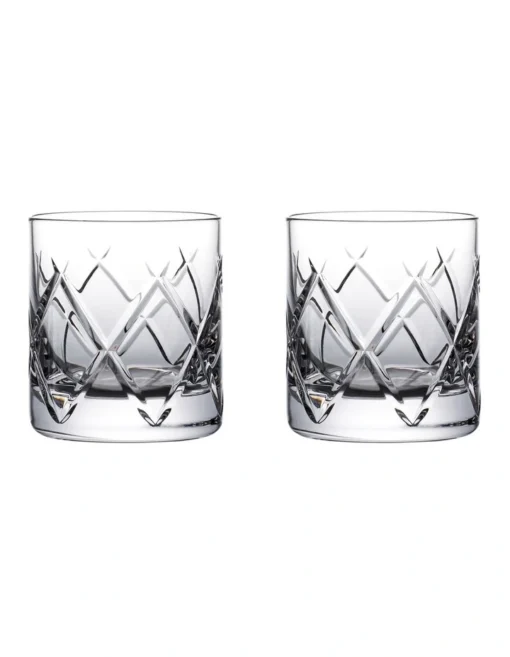 Waterford Connoissuer Olan Straight Tumbler Pair -Homeware Haven Shop