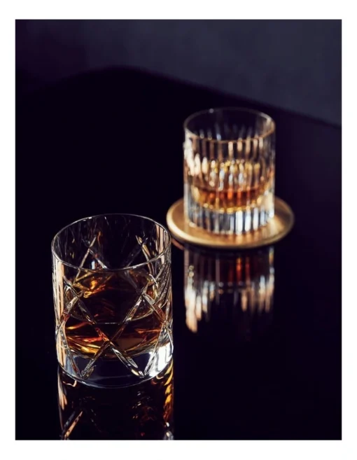 Waterford Connoissuer Olan Straight Tumbler Pair -Homeware Haven Shop