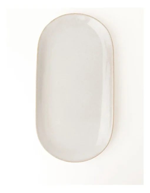 Esperance Wiped Edge Oblong Platter -Homeware Haven Shop