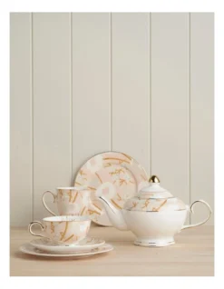 Robert Gordon X Louise Jones High Tea Set Of 4 Side Plates 19.5cm Alice Blush -Homeware Haven Shop 866610820 3 720x928