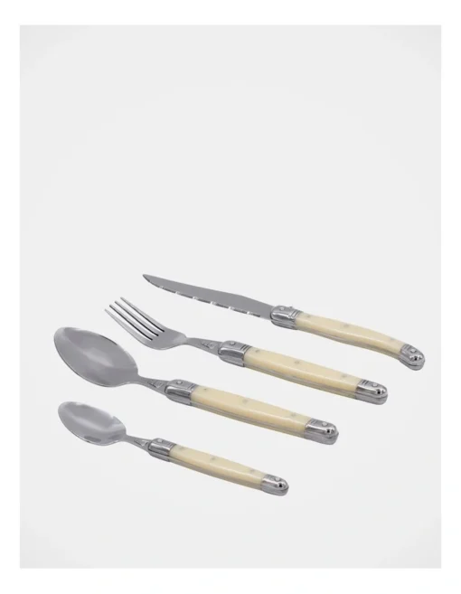 Heritage Laguiole Sophistique Pearl French 24Pc Cutlery Set -Homeware Haven Shop