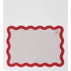 Heritage Florence Scalloped Edge Placemat Set Of 4 In Red And White -Homeware Haven Shop 866999260 1 720x928