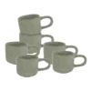 Relic Espresso Cup 60ml Set Of 6 Moss -Homeware Haven Shop 868587310 1 720x928