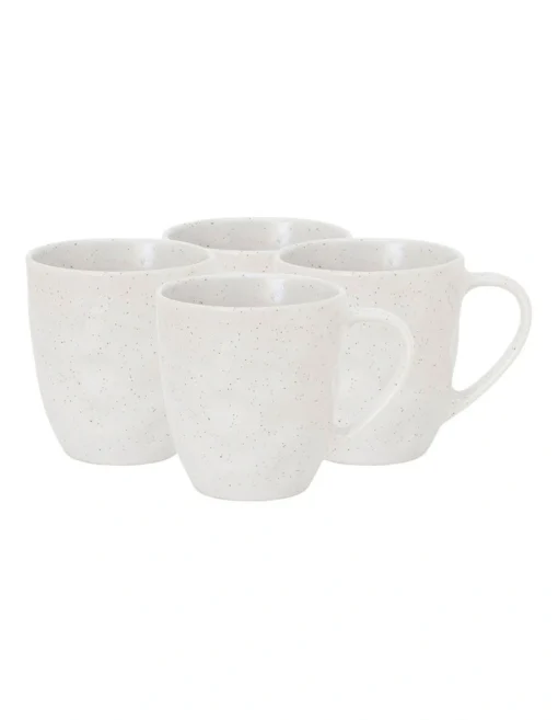 Napier Mug New White 330ml Set Of 4 -Homeware Haven Shop