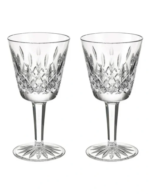 Waterford Mastercraft Lismore 1952 Dessert Wine Glasses Set Of 2 -Homeware Haven Shop