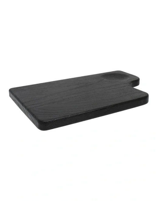 Pitch Board Rectangle W/ Well 45cm Black -Homeware Haven Shop