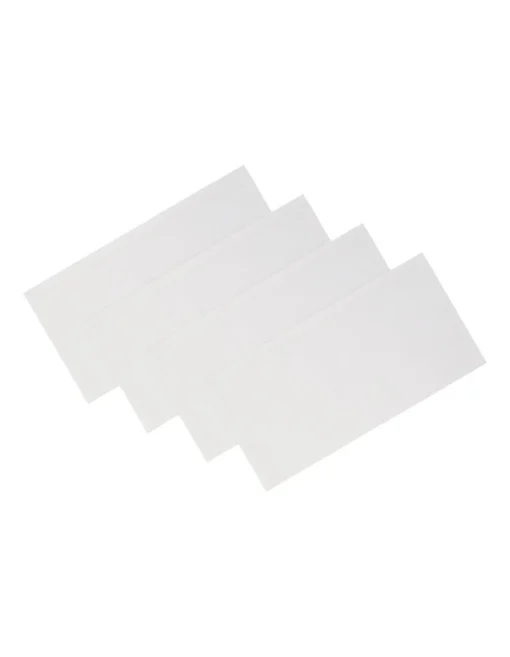 Maxwell & Williams Cotton Classics Cotton Napkin Set Of 4 45x45cm Snow -Homeware Haven Shop