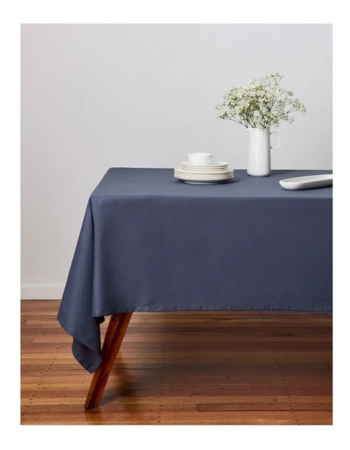 Maxwell & Williams Cotton Classics Rectangular Tablecloth 300x150cm Denim -Homeware Haven Shop