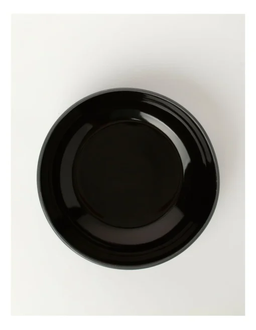 Halo Serving Bowl In Black -Homeware Haven Shop