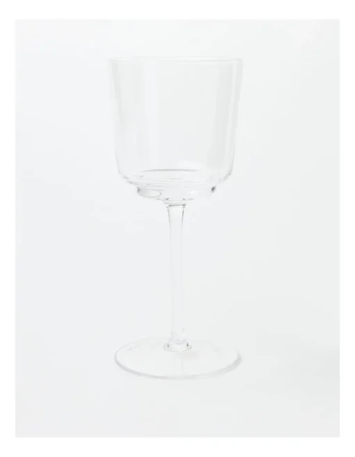 Staggered White Wine Glass Set Of 4 -Homeware Haven Shop