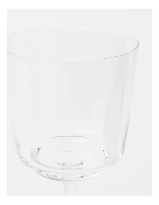 Staggered White Wine Glass Set Of 4 -Homeware Haven Shop
