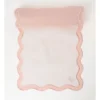 Heritage Florence Scalloped Edge In Pink/White Pink And White Table Runner -Homeware Haven Shop 896721310 1 720x928