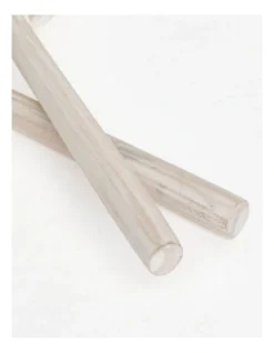 Nordic White Washed Salad Servers Set -Homeware Haven Shop 896728780 3 720x928