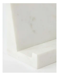 Heritage Marble Recipe Book Holder In White -Homeware Haven Shop 896734270 3 720x928