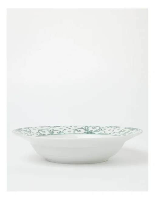 Heritage Valencia Oranges Serving Bowl In Green -Homeware Haven Shop