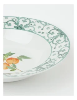 Heritage Valencia Oranges Serving Bowl In Green -Homeware Haven Shop 897084460 3 720x928