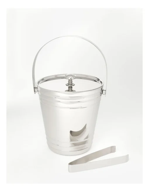 Refresh Stainless Steel Ice Bucket With Tongs -Homeware Haven Shop