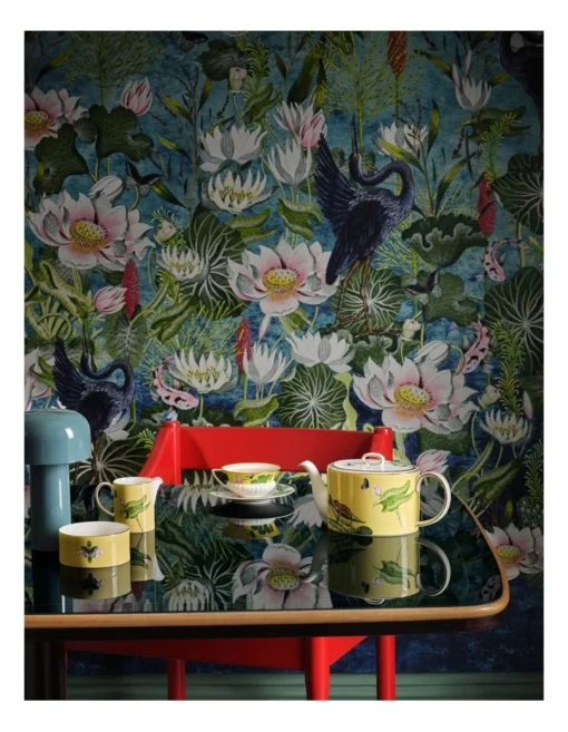 Wedgwood Wonderlust Waterlily Sugar & Creamer Set -Homeware Haven Shop