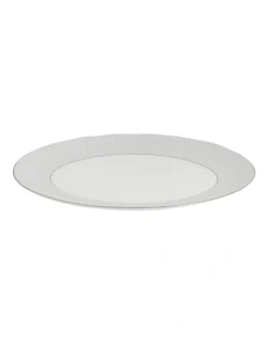 Wedgwood Gio Platinum Oval Platter 33cm In White -Homeware Haven Shop 901645480 3 720x928