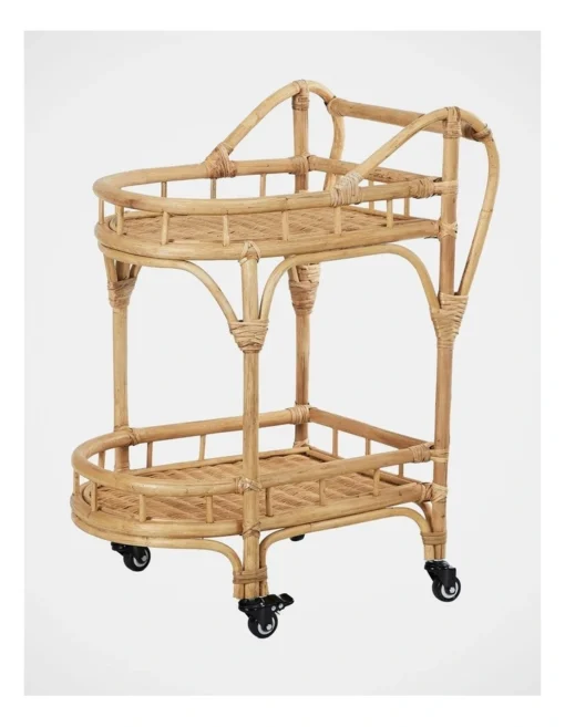 Burleigh Barcart Large In Natural -Homeware Haven Shop