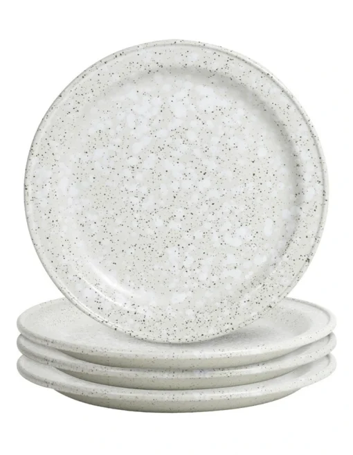 New Beginnings Side Plate Set Of 4 In Shiro Cloud -Homeware Haven Shop